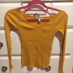 Mustard yellow long sleeve